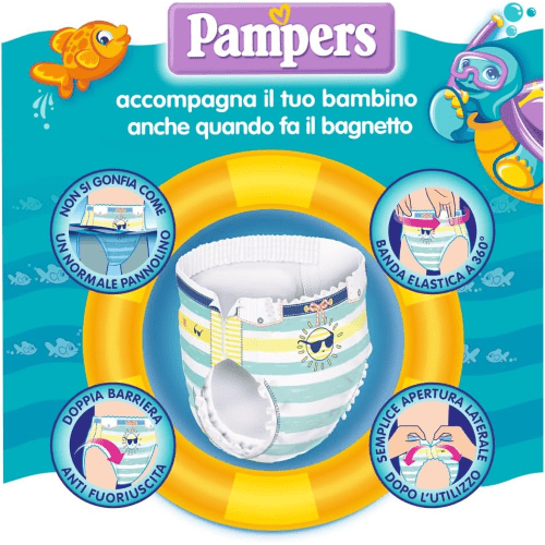 Pampers Il Costumino 4 Taglia 8-15 Kg 11Pz Pampers Il Costumino 4 Taglia 8-15 Kg 11Pz